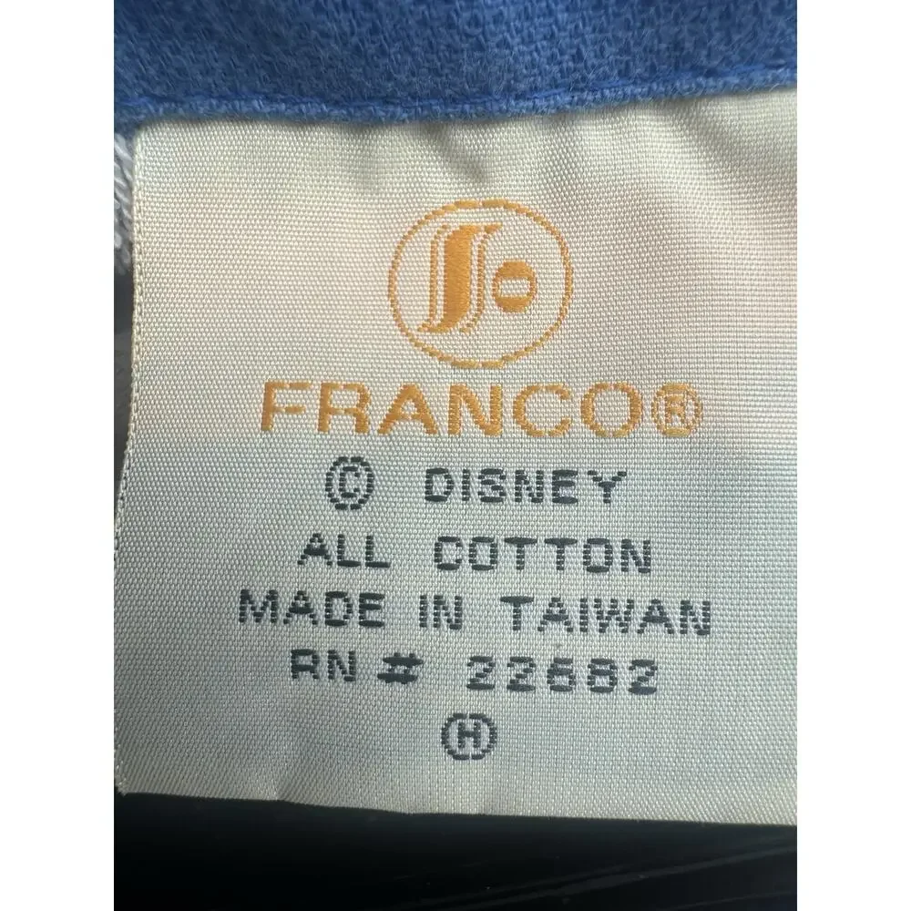 Vintage Disney Snow White & The Seven Dwarfs Beach Towel Franco Cotton